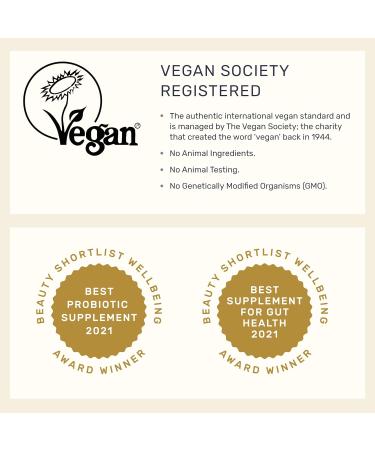 Inessa Advanced Biotic Complex - 50 Billion CFU Probiotics For Women Digestive Gut Health With Delayed Release - 7 Strain Dairy Soy Gluten Free Probiotic Supplement - 30 Vegan Capsules For Men & Wome - Buy Online on GoSupps.com