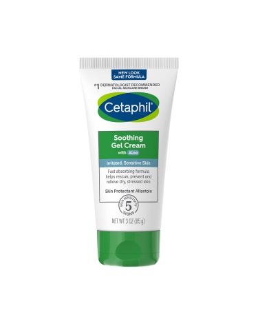 Cetaphil Soothing Gel Cream with Aloe Medium Fragrance Free 3 oz (85 g)