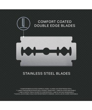 Amazon Men's Double Edge Blades 100ct - Premium Quality Razors for a Smooth Shave - Buy Online on GoSupps.com