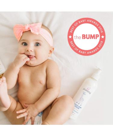 Puracy Organic Baby Lotion - Lavender & Grapefruit 12 fl oz | Gentle & Hydrating Formula - Buy Online on GoSupps.com