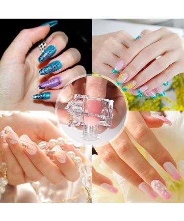 Winfred 12-Piece Nail Tips Clips - Polygel Manicure Tools for Perfect Nail Extensions | International Shipping Available - Buy Online on GoSupps.com