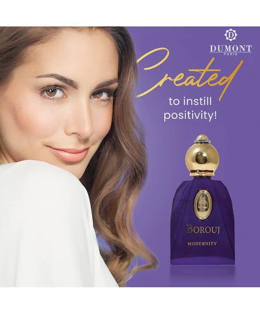Dumont BOROUJ MODERNITY - 85ml Travel Size - Arabian-Inspired Unisex Perfume for Men & Women - Citrus Floral Fruity Amber & Wood Fragrance - Long Lasting Cologne Mist & Body Spray - Buy Online on GoSupps.com