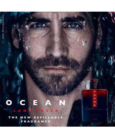 Prada Luna Rossa Ocean Le Parfum Refillable Spray for Men 3.3 Ounce - Buy Online on GoSupps.com