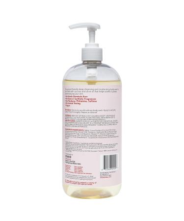 Dr. Natural Body Wash - Invigorating Rosewater 32 oz | Moisturizing Hypoallergenic & Plant-Based - Ideal for Dry Skin Enriched with Organic Shea Butter - Buy Online on GoSupps.com