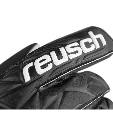 Reusch Unisex Youth Attrakt Starter Solid Junior Goalkeeper Gloves - Size 8 Black | International Shipping Available - Buy Online on GoSupps.com