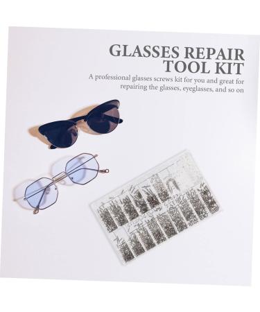 Lurrose 3 Sets Stainless Steel Screw Accessories for Glasses & Sunglasses | Professional Frameless Glasses Repair Kit - Durable & Versatile - Buy Online on GoSupps.com