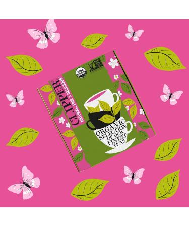 Clipper Tea Organic Herbal & Green Tea Selection/Sampler Gift Box - Eco Friendly Self Care Fair Trade. Assorted Individually Wrapped Tea Bags 1 box 45 Unbleached Tea Bags Gifting - Buy Online on GoSupps.com