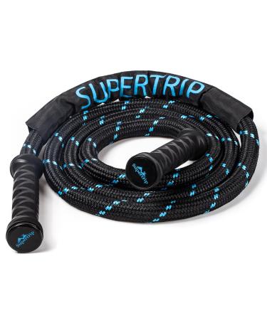 Super trip weighted jump rope adult fitness 360 rotating handles heavy jump rope for full body muscle training 3.1/3.4 pound rope jumping for women and men inside 3.42 pounds - Buy Online on GoSupps.com