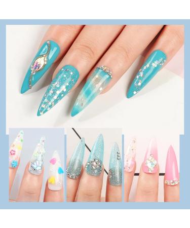 PEACECOLOR 5ML Gel Rhinestone Nail Gel Small Portable Bottle Designed for Nail Decoration Dry with LED or UV Light PD01-015 - Buy Online on GoSupps.com