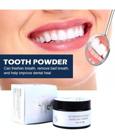 Paris Tooth Whitening - Natural Activated Charcoal Powder for White Teeth & Spot Removal (1PC) - Buy Online on GoSupps.com