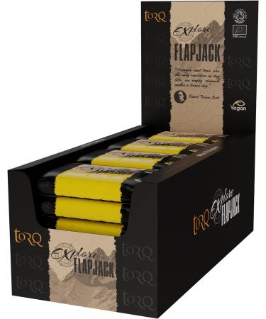 Torq Explore Flapjack Banana Cake Plant Based - Vegan Endurance Energy Bars for Running & Cycling - Box of 20 - Buy Online on GoSupps.com