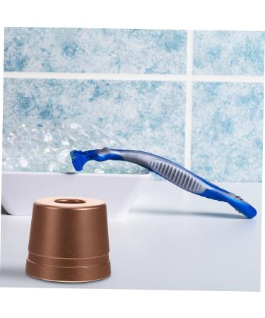 Beaupretty 4-Piece Metal Razor Stand & Organizer | Double-Sided Shaving Base for Men | Durable Aluminum Shaver Holder - Buy Online on GoSupps.com