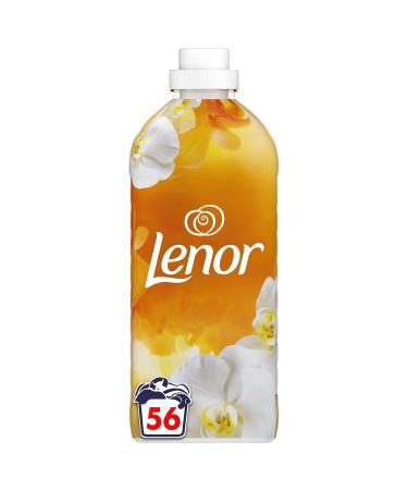 Lenor Fabric Softener Orchid & Vanilla 56 Wash Loads Provides Long Lasting Freshness for up to a Week