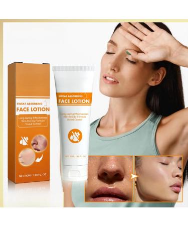 Sweat Absorbing Face Lotion Antiperspirant and Oil Control Lotion Stop Face Sweating Anti Sweat Oil Face Lotion Face Discourage Sweat Lotion Sweat Absorbing Face Lotion Anti Sweat for Face for All - Buy Online on GoSupps.com