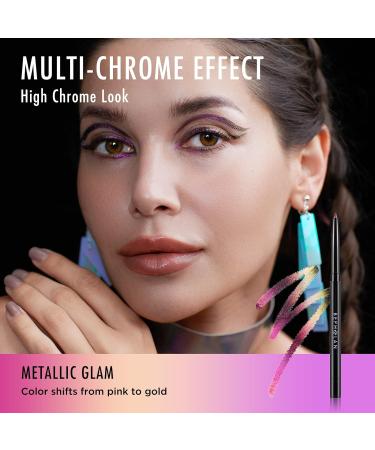 BEPHOLAN Metallic Glam Pink-Gold Shifting Eyeliner Pencil | Waterproof 24h Long-Lasting Colored Eyeliner Pen - Buy Online on GoSupps.com