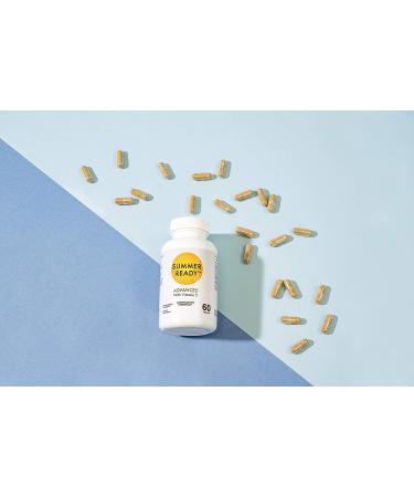 Summer Skin Antioxidant Supplement Capsules - Vitamin D3 5000IU, Niacinamide 500mg, Polypodium Leucotomos Extract - Buy Online on GoSupps.com