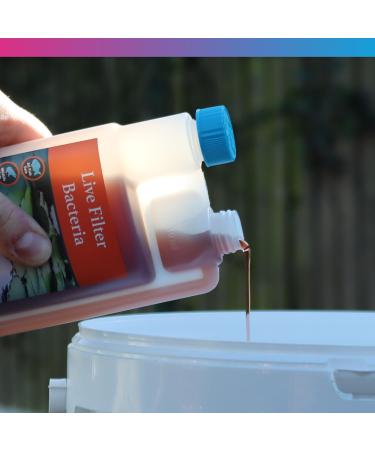 NT Labs Pond Mature 1000ml - Live Filter Bacteria for Pond, Breaks Down Fish Waste, Prevents Ammonia & Nitrite - Buy Online on GoSupps.com