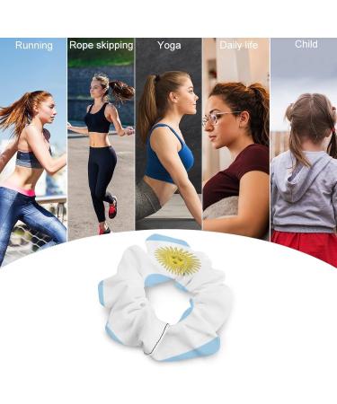 Calculay Argentina Flag Hair Accessories - Hair Ties, Headbands, Wristbands - Sports & Yoga Style-3 - Buy Online on GoSupps.com