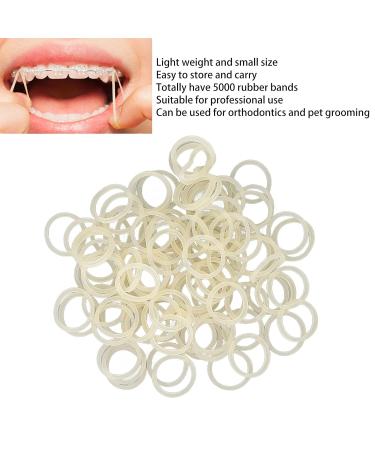 5000PCS Orthodontic Elastic Rubber Bands - Durable Suspenders for Dreadlocks Braids & Top Knots - Perfect for International Shipping - Buy Online on GoSupps.com