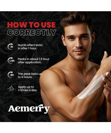 Numbing Cream Maximum Strength: Extra Strength Numbing Cream - Up to 6 Hours Numbness for Multi-Purpose Use White - Buy Online on GoSupps.com