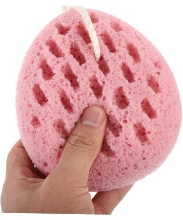 GLEAVI Exfoliating Body Sponge Body Scrubber Ball Bath Ball Sponge Shower Balls Shower Loofah Sponge Exfoliating Sponge Skin Body Scrubber Brush Sponges Tool Pink Polyurethane Mesh Girl - Buy Online on GoSupps.com