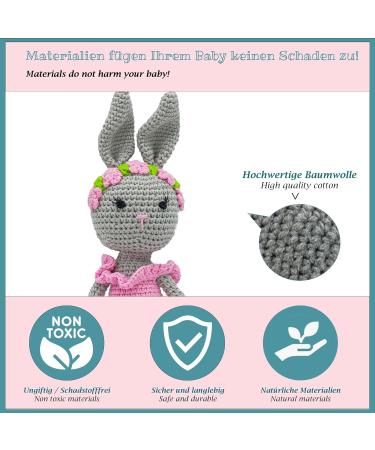 Kuller-Keks Wind-up Music Box - Rabbit Motif - Melody Good Evening Good Night - for Babies 0+ Months - Gift for Birth, Christening, Baby Shower - Buy Online on GoSupps.com
