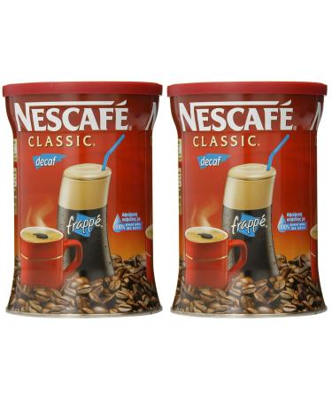 Nescafe Classic Instant Greek Coffee Decaf 7-Ounce Cans (Pack of 2) by Nescafe
