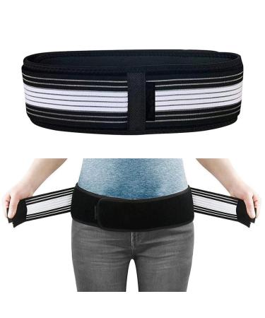 Sciatica Pain Relief Belt - Postpartum Breathable Tummy Tuck Girdle Adjustable - Lightweight and Durable Belt for Sciatica Pain Relief - 47 inch Length 3.5 inch Width - Belt for Women and Men