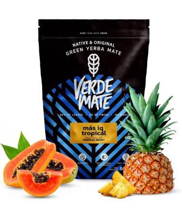Verde Mas IQ Mate Ananas Fraise Framboise Mangue et Maracuya Papaye Service Th 6 x 500 g Br silien - Buy Online on GoSupps.com