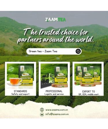 Zaam Green Tea - No Sugar Zero Calories 500g - Authentic Taste Experience - Buy Online on GoSupps.com