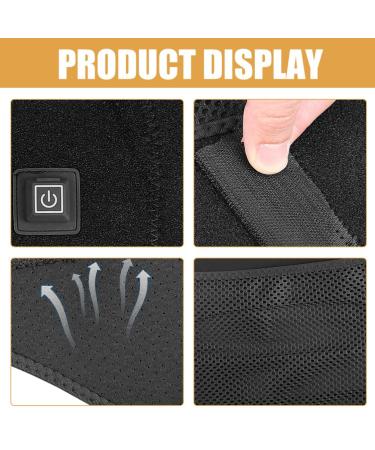 Healvian Shoulder Heating Pad & Brace | Shoulder Protector for Pain Relief | Home Use - Buy Online on GoSupps.com
