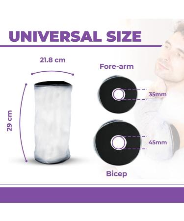 Premium Picc Line Cover for Upper Arm - Waterproof & Reusable - Easy to Use | 35mm Circumference - Buy Online on GoSupps.com
