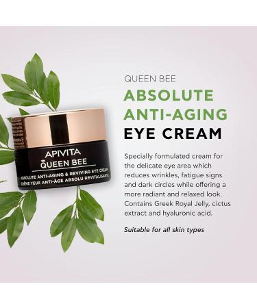 APIVITA Queen Bee Absolute Anti-Aging Eye Cream 0.51 fl.oz - Buy Online on GoSupps.com