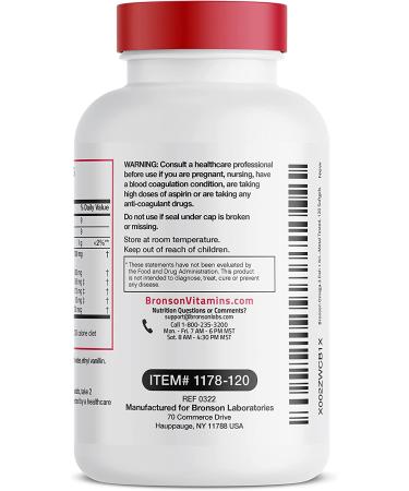 Bronson Omega-3 Fish + Krill Oil 1000 MG EPA DHA Astaxanthin Premium Blend - 120 Softgels - Buy Online on GoSupps.com