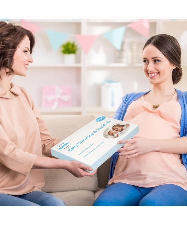 30 in 1 Baby Grooming Kit & Electric Nail Trimmer Set - Pink | Divava Baby Healthcare & Safety Essentials - Hair Brush, Comb for Newborns & Toddlers - Buy Online on GoSupps.com