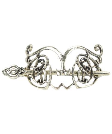 Minkissy 2 pieces vintage retro viking hair clips Elegant metal headdress creative hair stick hair accessories metal hairpin for outdoor trips women