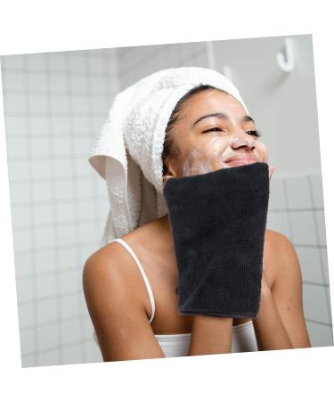 FRCOLOR 16 Pcs Fiber Makeup Remover Gloves - Exfoliating Microfiber Face Cleansing Towels for Gentle Skin Care - Ideal for Travel & Oil Removal - Buy Online on GoSupps.com