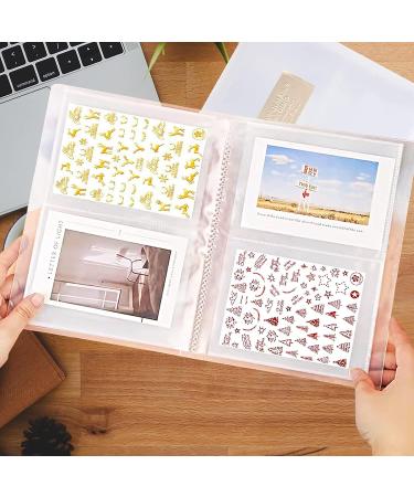 Hoinco Nail Sticker Storage Book - 160 Slots Organizer for Nail Art Stickers - Manicure Album & Display - Nail Collecting Equipment - Buy Online on GoSupps.com