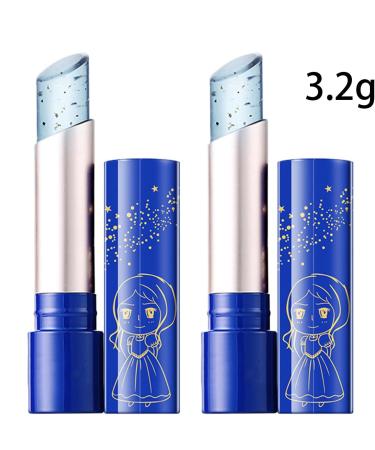 Flkiglm Blue Jelly Lip Balm Color Changing Lip Balm Color Changing Moisturizing Lip Balm Multifunctional lip moisturizer for parties work dates nights out and everyday Temperature change + Colorless C - Buy Online on GoSupps.com