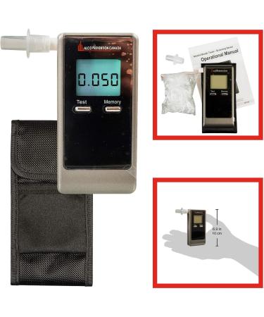 APC-80 Premium Breathalyzer Professional-Grade Alcohol Tester Superior Accuracy Alcohol Detector Reliable and Super Sensitive Fuel Cell Sensor - Portable AAA Battery Operated Breath Alcohol Tester - Buy Online on GoSupps.com