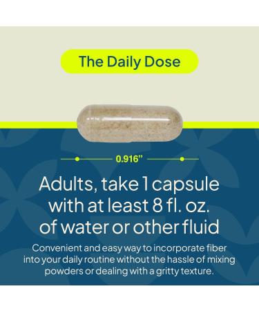 Nature's Wonder Psyllium Husk 500 mg Capsules for Digestive Health Plant-Based Fiber 200 Count - Buy Online on GoSupps.com