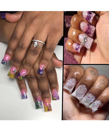 550 Pieces C-Curve Gel Nail Tips - Half-Cover French Fake Nails 11 Sizes for Art Nails - Perfect for Nail Enhancements - Buy Online on GoSupps.com