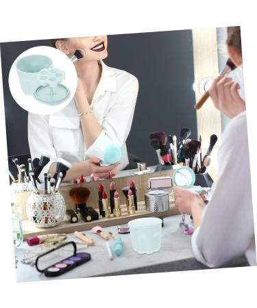 Beaupretty makeup brush cleanser make up cleaner makeup sponge cleaner makeup cleaner for make up brush cleaning pad make up sponge cleaner brush cleaner Scrub box self made pp - Buy Online on GoSupps.com