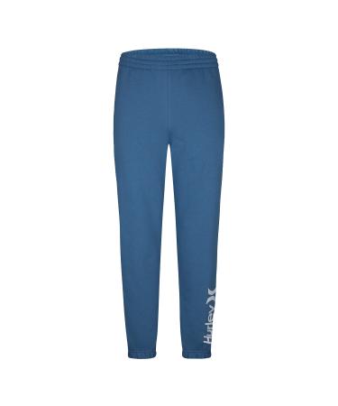 Hurley Boys Hrlb One & Only Fleece Jogger Pants Hurley Medium Blue 12 Years EU
