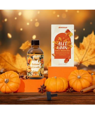 ARVIDSSON Fall Essential Oil - Autumn Wreath Fragrance Oil 4 Fl Oz | Natural Cozy Scent for Diffusers & Candle Making - Buy Online on GoSupps.com