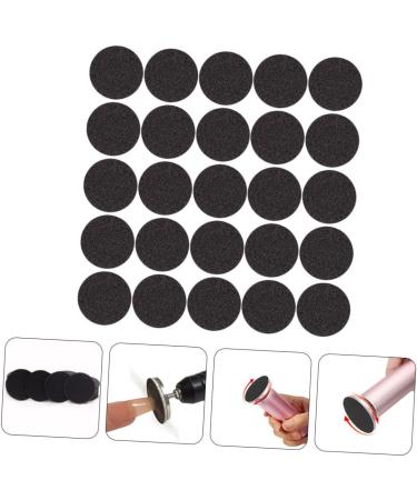 FOMIYES 5pcs 1 Exfoliating Slices Dead Pedicure Polishing Removers Pads Art Efficient Nail Grinding 3.5x3.5cmx5pcs Blackx5pcs - Buy Online on GoSupps.com