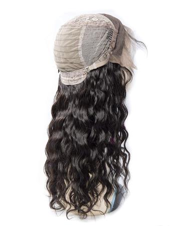 9A Water Wave Lace Front Wig - 130% Density Brazilian Virgin Human Hair - Adjustable with Baby Hair - 24 Inches for Black Women - Buy Online on GoSupps.com