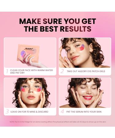 Under Eye Patches (24 Pairs) - Tri-Color Glitter Gel Pads for Dark Circles Puffiness & Wrinkles | Natural Collagen Eye Mask for Women & Teens - Buy Online on GoSupps.com