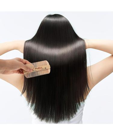 IMIKEYA Peigne en Bambou Naturel Dents Fines Ultra-Denses Double Face Antipelliculaire pour Chiens et Chats Outil de Toilettage Poux et Lentes Soin Doux du Cuir Chevelu Usage - Buy Online on GoSupps.com
