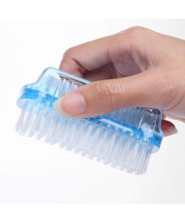 BTYMS 6 Pcs Dual-sided Nail Brush Fingernail & Toe Cleaner Hand Scrubbing Brushes - Buy Online on GoSupps.com